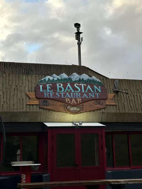 Restaurace Le Bastan - museli jsme omrkat 